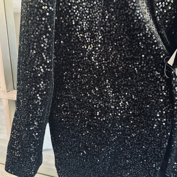 Zara Sequined Blazer BNWT XLarge Bloggers Favorite! - Picture 7 of 15